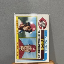 1982 Topps Reds Team Leaders - Ken Griffey/Tom Seaver Cincinnati Reds #756 mvp