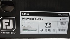 NIB FootJoy DryJoys Premiere Series Men's Golf Shoes 54557 Size 7.5 MEDIUM
