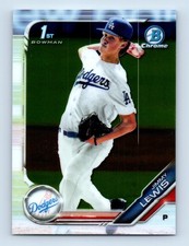 2019 Bowman Chrome Draft Jimmy Lewis Los Angeles Dodgers #BDC-132