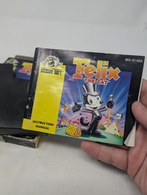Felix the Cat for NES Nintendo - Game, Box And Manual, Tested