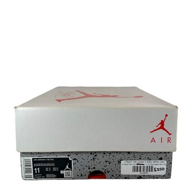 CT8527 100 Air Jordan 4 Retro White Oreo | eBay