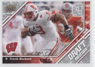 2009 Upper Deck Draft Edition Travis Beckum #35 0a7