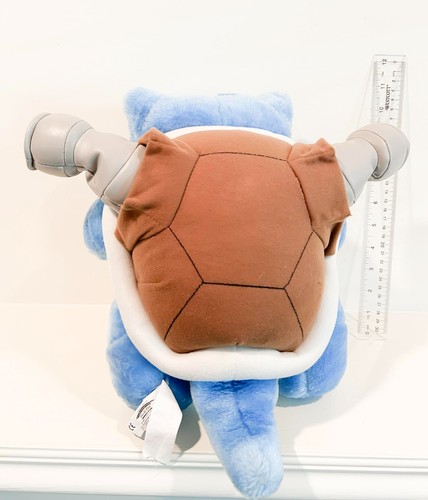 Vintage Blastoise Pokemon 1999 Nintendo 13 Zoll Plüsch Play By Play GC - Bild 2 von 5