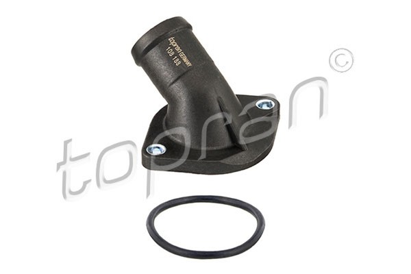 Topran KüHlmittelflansch 108 188 FüR VW Audi 80 Passat A4 3B2 A6 8D2 3B5 C4 B5-image