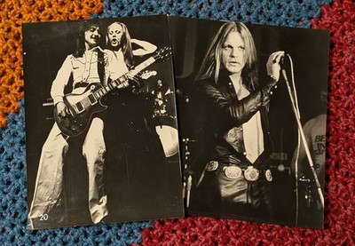 GEORGE HATCHER BAND Promo Photos. John Thomas (Budgie) Terry Slade (Renaissance)