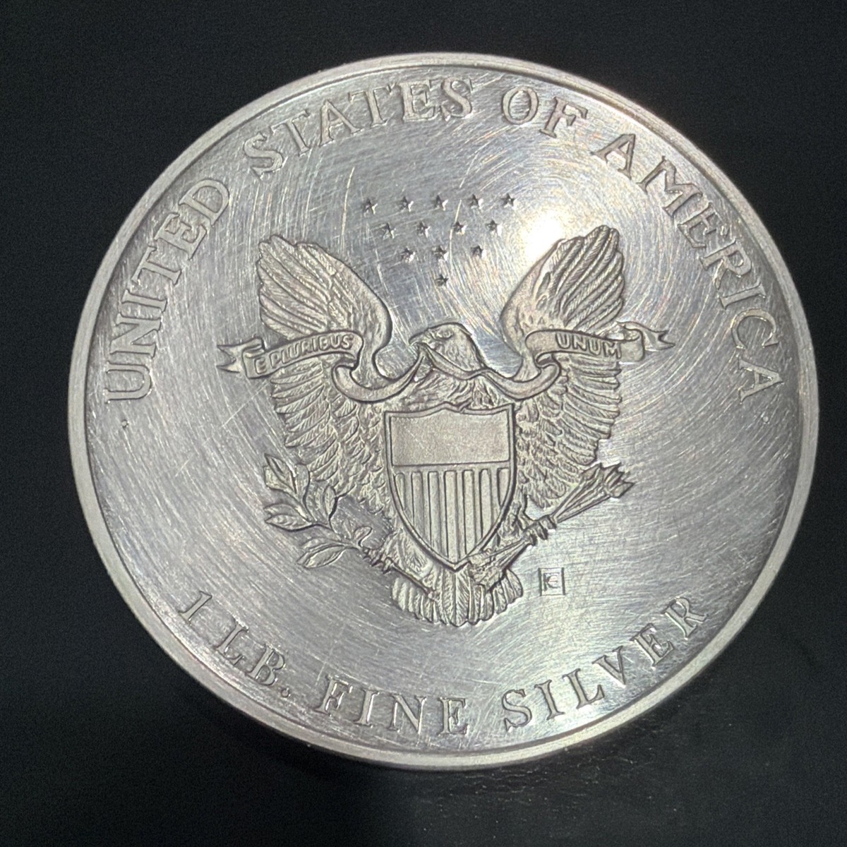 🦅 1993 Giant 1 Troy Pound (12 troy oz) Walking Liberty .999 Fine