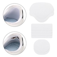 8 Pcs Shoe Heel Repair Patch Set Self-Adhesive Sneaker Inside Patches, White