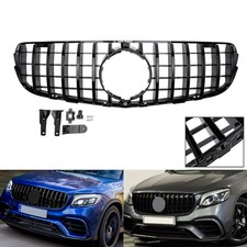 K&uuml;hlergitter K&uuml;hlergrill Gitter Schwarz gl&auml;nz F&uuml;r&nbsp;Mercedes-Benz GLC X253 2015-18