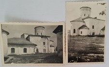 PHOTO Lot Churches 2 x Monastery near Pleskow Pskov 35mm Size Photos ~1950/60