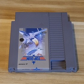 1987 Nintendo NES Top Gun Cartridge Only Tested & Works