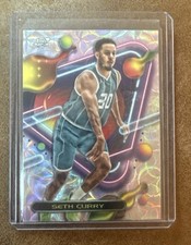 2023 2024 Topps Cosmic Chrome Nucleus Refractor Seth Curry #34