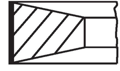 MAHLE Kolbenringsatz 127 RS 00143 0N0