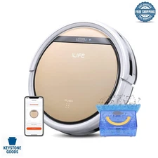 Smart Robot Vacuum & Mop with Wi-Fi, Alexa, and Auto-Charge