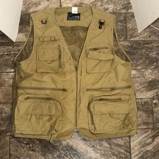 Mens Vest Waistcoat Utility Multi-Pocket Fishing Vest Sports Workwear Fisherman