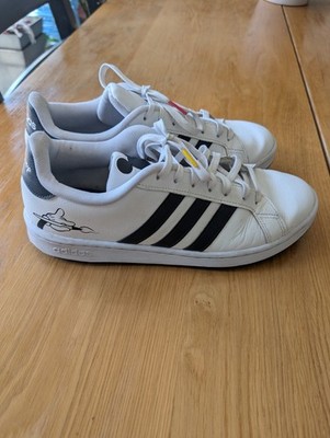 Adidas Grand Court Disney Mickey Mouse Sneakers Men's Size 10 White Black GW3568