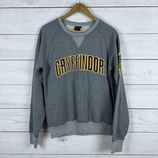 Wizarding World Harry Potter Gryffindor Sweatshirt Embroidered Womens Size S