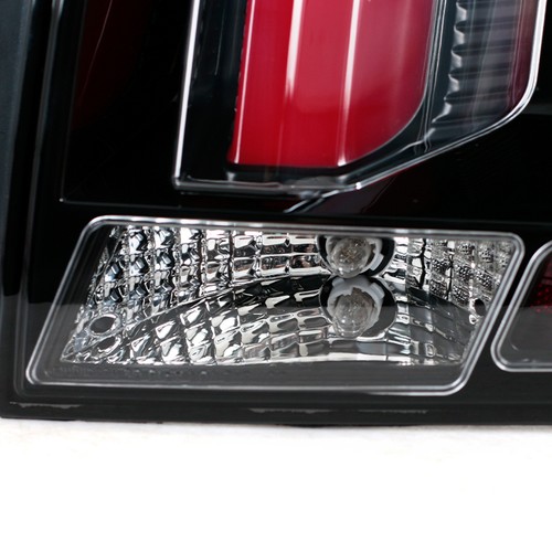 2Pcs LED Tube Signal Brake Lamps Tail Lights For 05-09 Ford Mustang Red - Foto 11 di 19