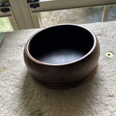 Cocobola Wood Bowl Marked Costa Rico