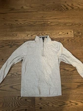 Vineyard Vines Men’s Small Gray Quarter zip (check Description)