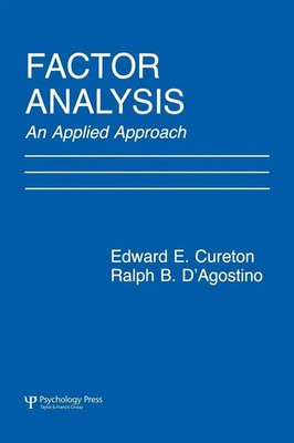 Edward E. Cureton (u. a.) | Factor Analysis | Taschenbuch | Englisch (1993)