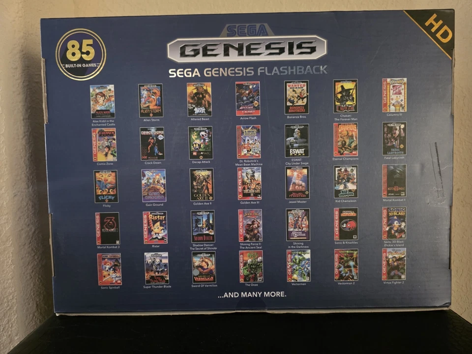 Una caja sin abrir, Sega Genesis Flashback HD, para YouTubers Unboxing Foto 3 de 4