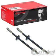 2x BREMBO BREMSSCHLAUCH HINTEN RECHTS+LINKS für VW PASSAT (3A2, 35I) GOLF 1+2