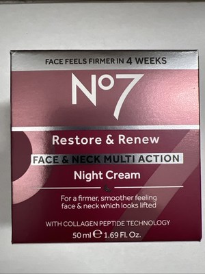 No7 Restore & Renew Multi Action Night Cream - 1.69 oz (29249)