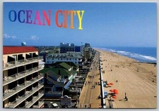 Ocean City Maryland Americana Ocean Front Hotel, 913 Atlantic Ave Postcard