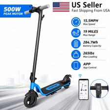 500W Electric Scooter 30KM Long Range Folding E-Scooter Adult Urban Commuter