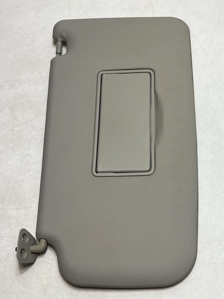 2009-2014 Nissan Cube Driver & Passenger Side Sun Visor Pair Set Gray Vinyl OEM Foto 3 de 4