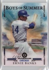 2025 Panini Boys of Summer Red /175 Ernie Banks #75 HOF 1i72