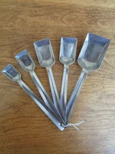 stainless steel measuring spoons set of 5