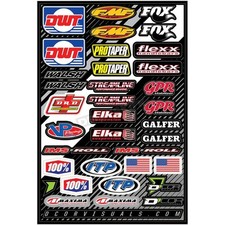 Dcor Visuals Universal Atv Logo Decal Sheet - 40-90-107 Dcor Visuals Universal Atv Logo Decal Sheet - 40-90-107