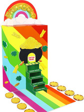 St Patricks Day Crafts for Kids: Leprechaun Trap DIY Kit Arts Toys Gifts for Cla