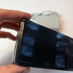 Nintendo 3DS Handheld Video Game Console Black CTR-001 (USA) W Charger US Model