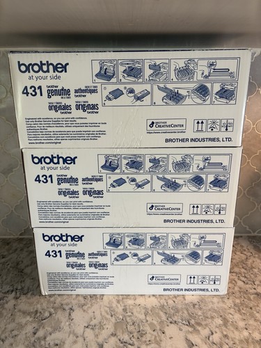 Original Brother TN431 3er-Pack Tonerkartuschen mit Standardkapazität Cyan Magenta Gelb - Bild 8 von 11
