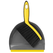 Mini Handheld Dustpan and Broom Set for Home Desktop Keyboard Sofa Cat Litter