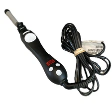 Beachwaver Curling Iron DV2239/S.75 Rotating Black Silver Ceramic Tested Works