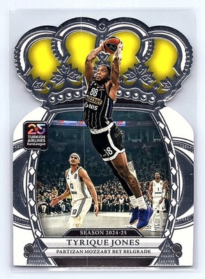 Tyrique Jones 2024-25 Panini Crown Royale EuroLeague #74