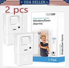 2pcs WiFi Window / Door Sensor Remote Control Smart Home Security Alarm Sensor