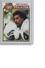 1979 Topps Robert Newhouse Dallas Cowboys Football Card #252