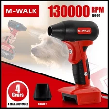 M walk Mini Jet Dry Blower for Milwaukee battery |Portable Violent Turbo Fan Jet
