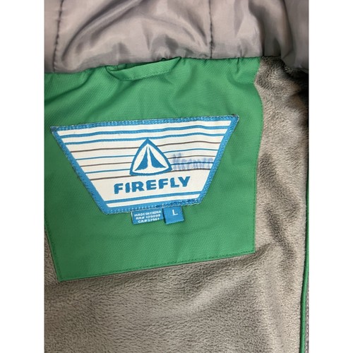 Firefly Boys Winter Jacket and Snow Pants Bibs Skiing Set Boys Sz L 14-16 Green - Picture 5 of 14