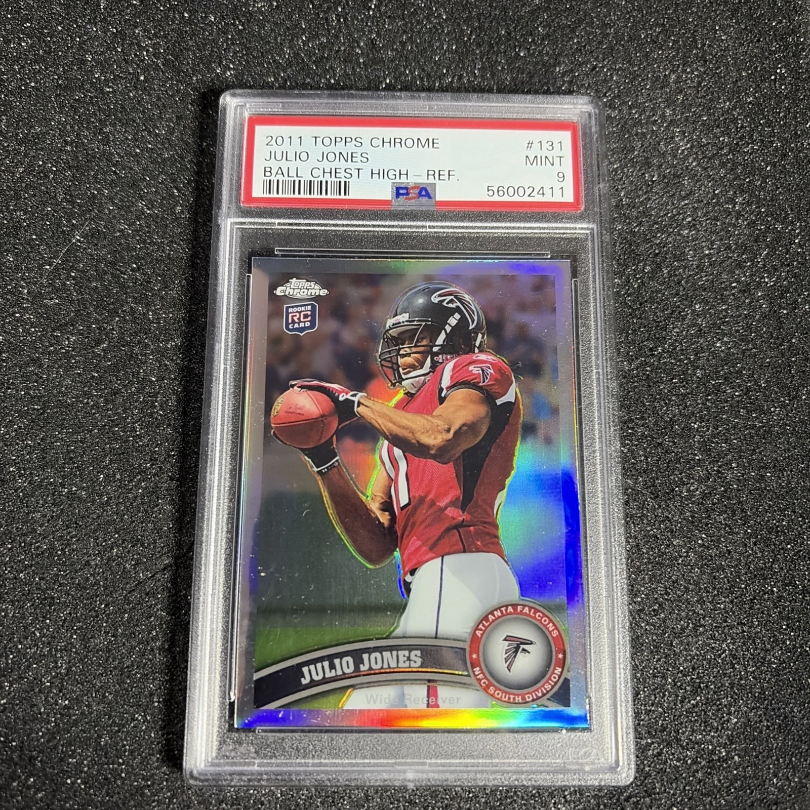 2011 Topps Chrome - Julio Jones #131 Refractor (RC)