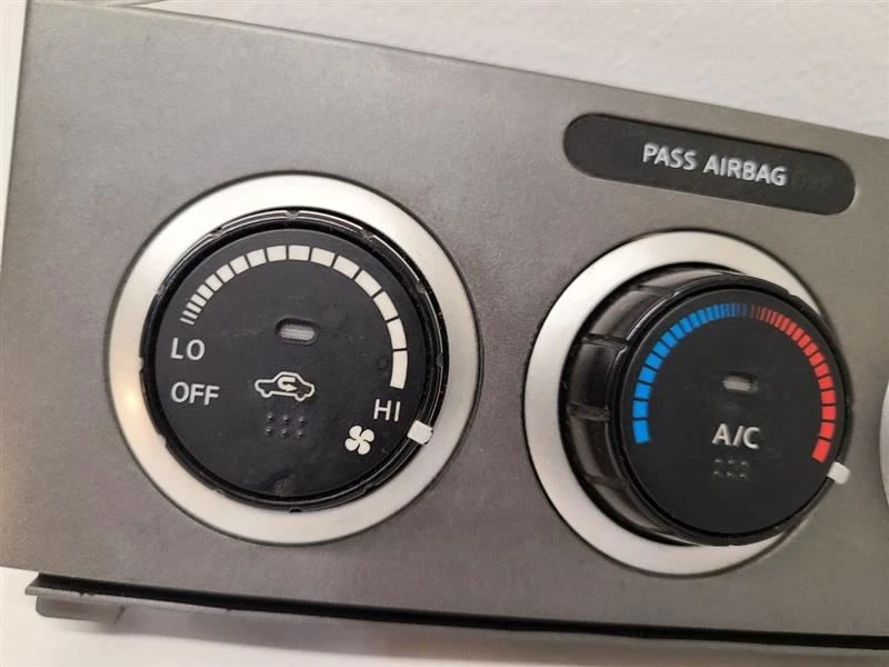 2007 08 2009 NISSAN SENTRA контроля температуры серебро 27500ET000 07-09 - Изображение 3 из 4