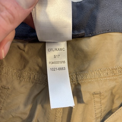 DEFEKT! Exofficio Herren Sol Cool Nomad Nylon Wandern Angeln Hose Gr. 34x30 hellbraun - Bild 9 von 11