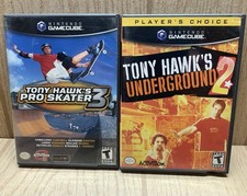 Tony Hawk's Pro Skater 3 + Underground 2 GameCube Bundle - Complete CIB Tested