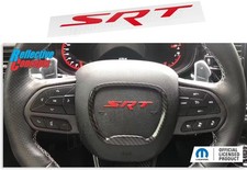 Steering Wheel Srt Overlay Decal For 2015-2023 Dodge Challenger Srt