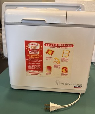 WELBILT BREAD MACHINE #ABM4400 EXTRA LARGE CAPACITY 1, 1.5 & 2 Pound Loaves