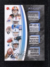2016 Panini Immaculate Jerseys Tag 1/1 Cody Kessler Connor Cook Quad Patch lz7